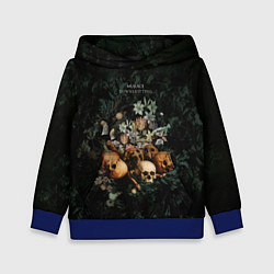 Толстовка-худи детская Дауншифтинг, цвет: 3D-синий