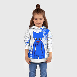 Толстовка-худи детская POPPY PLAYTIME BLUE ИГРА ПОППИ ПЛЕЙТАЙМ ХАГГИ ВАГГ, цвет: 3D-белый — фото 2