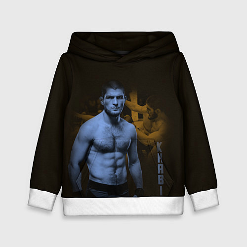 Детская толстовка Нурмагомедов / 3D-Белый – фото 1