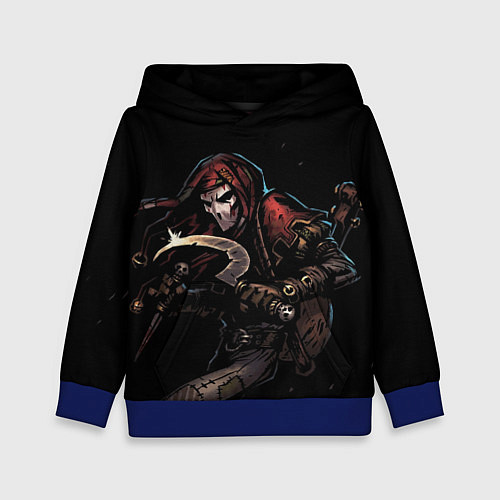 Детская толстовка The Grim Buffoon / 3D-Синий – фото 1