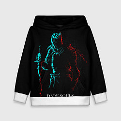 Детская толстовка Dark Souls NEON Силуэт