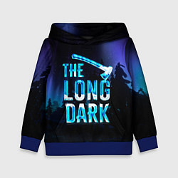 Толстовка-худи детская The Long Dark Logo, цвет: 3D-синий