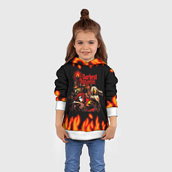Толстовка-худи детская Darkest Dungeon Heroes, цвет: 3D-белый — фото 2