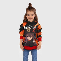 Толстовка-худи детская HU TAO ХУ ТАО ВАНШЭН, цвет: 3D-красный — фото 2