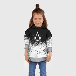 Толстовка-худи детская Assassins creed ассасины, цвет: 3D-меланж — фото 2