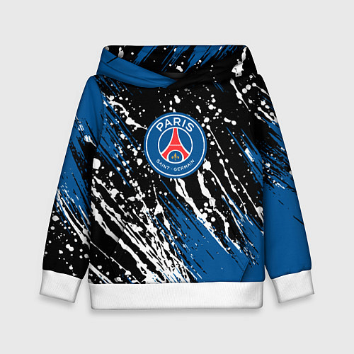 Детская толстовка PSG футбольный клуб / 3D-Белый – фото 1