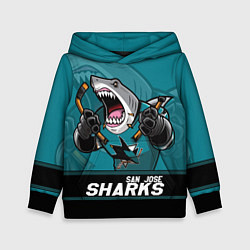 Детская толстовка San Jose Sharks, Сан Хосе Шаркс