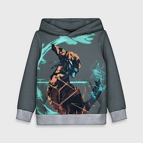 Детская толстовка Дестени 2 арт / 3D-Меланж – фото 1