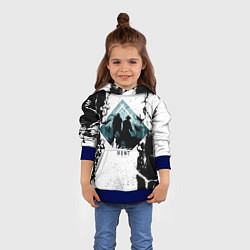 Толстовка-худи детская Охотники за головами монстров, цвет: 3D-синий — фото 2