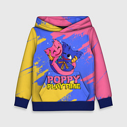 Детская толстовка Huggy Wuggy and Kissy Missy Poppy Playtime