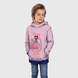 Толстовка-худи детская KISSY MISSY POPPY PLAYTIME ПОППИ ПЛЕЙТАЙМ КИССИ МИ, цвет: 3D-синий — фото 2