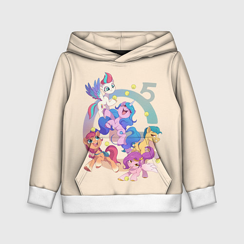Детская толстовка G5 My Little Pony / 3D-Белый – фото 1
