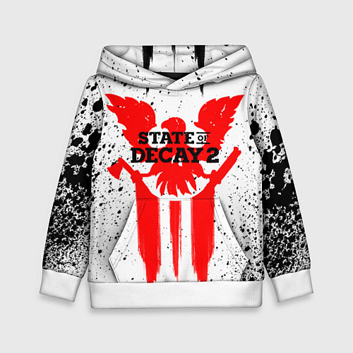 Детская толстовка State of Decay Кровь / 3D-Белый – фото 1