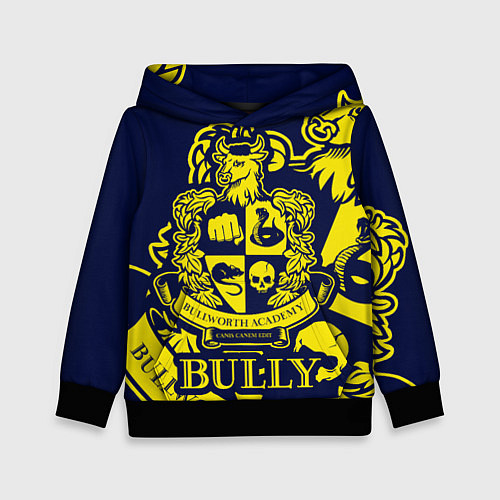 Детская толстовка Bully, Bullworth Academy / 3D-Черный – фото 1