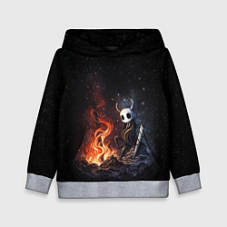 Толстовка-худи детская HOLLOW KNIGHT У КОСТРА, цвет: 3D-меланж