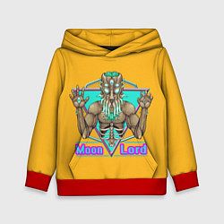 Толстовка-худи детская Moon lord, цвет: 3D-красный