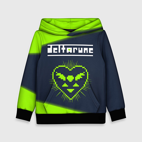 Детская толстовка DELTARUNE - Графика / 3D-Черный – фото 1