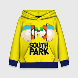 Толстовка-худи детская South Park - Южный парк персонажи, цвет: 3D-синий