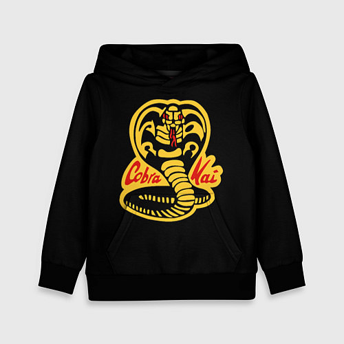 Детская толстовка Cobra Kai - Кобра Кай / 3D-Черный – фото 1