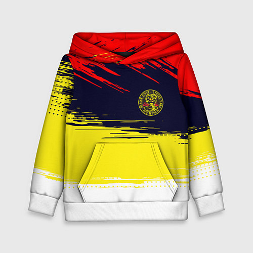 Детская толстовка Кобра кай Cobra Kai спина / 3D-Белый – фото 1