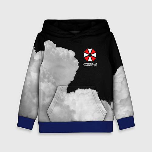 Детская толстовка Umbrella Corporation Облока / 3D-Синий – фото 1