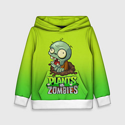 Детская толстовка Plants vs Zombies зомби