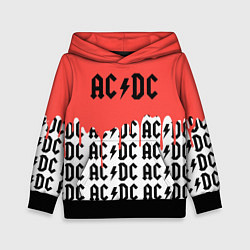 Толстовка-худи детская Ac dc rock, цвет: 3D-черный