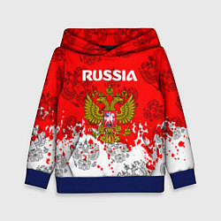 Детская толстовка Russia Паттерн Гербов