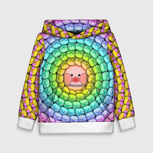 Детская толстовка Psychedelic Lalafanfan / 3D-Белый – фото 1