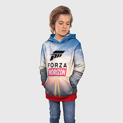 Толстовка-худи детская Forza Horizon 5 Форза Хорайзен, цвет: 3D-красный — фото 2