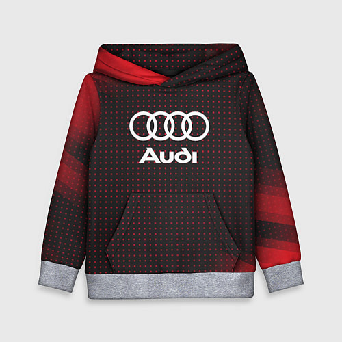 Детская толстовка Audi logo / 3D-Меланж – фото 1