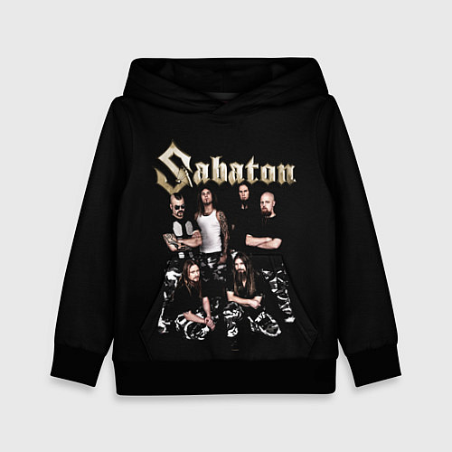 Детская толстовка SABATON САБАТОН / 3D-Черный – фото 1