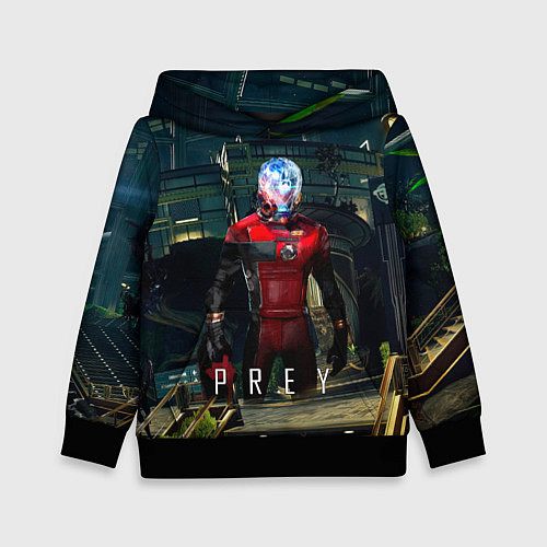 Детская толстовка Prey Galaxy / 3D-Черный – фото 1