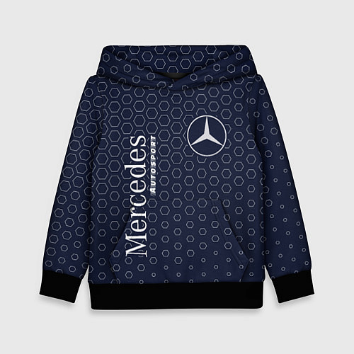 Детская толстовка МЕРСЕДЕС Autosport Графика / 3D-Черный – фото 1