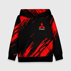 Детская толстовка Mitsubishi Texture Red