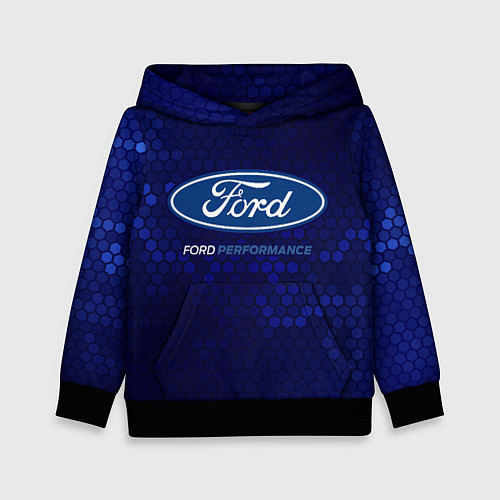 Детская толстовка FORD - PERFORMANCE / 3D-Черный – фото 1