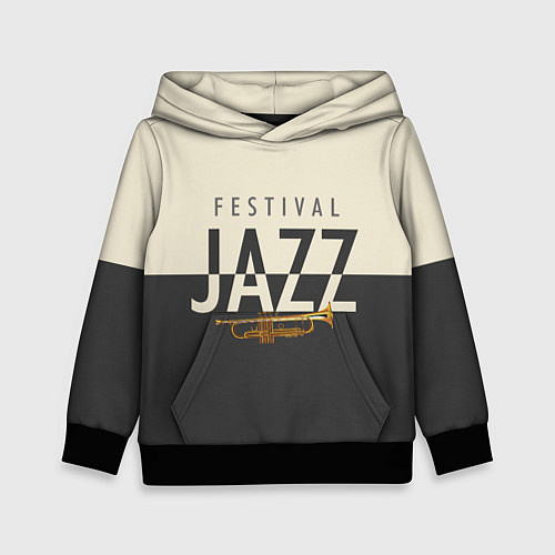 Детская толстовка JAZZ FESTIVAL / 3D-Черный – фото 1