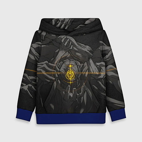 Детская толстовка Босс Элдн Ринг / 3D-Синий – фото 1