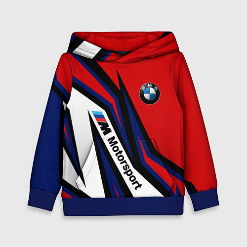 Детская толстовка БМВ МОТОСПОРТ BMW MOTOSPORT / 3D-Синий – фото 1