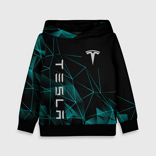 Детская толстовка Tesla Тесла Геометрия / 3D-Черный – фото 1