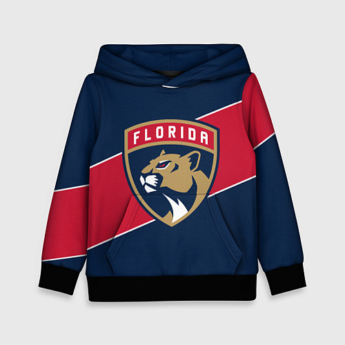 Детская толстовка Florida Panthers , Флорида Пантерз / 3D-Черный – фото 1