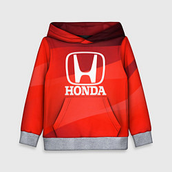 Толстовка-худи детская HONDA хонда, цвет: 3D-меланж