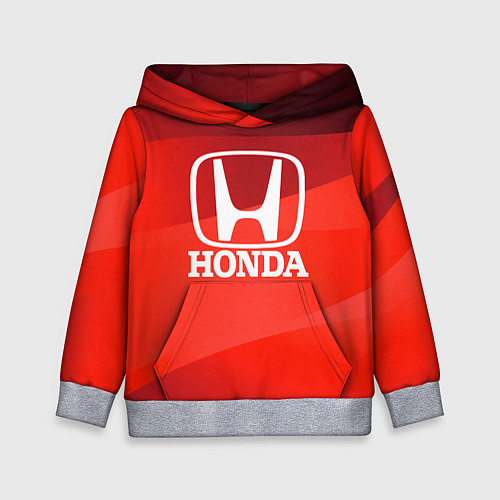 Детская толстовка HONDA хонда / 3D-Меланж – фото 1