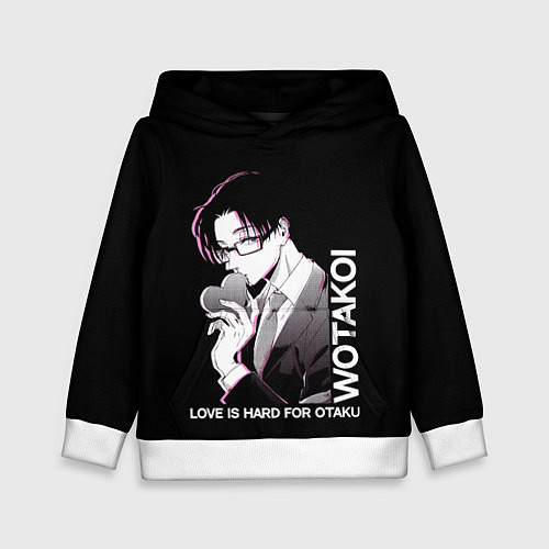 Детская толстовка Хиротака / 3D-Белый – фото 1