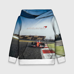 Толстовка-худи детская McLaren F1 Racing Team, цвет: 3D-белый