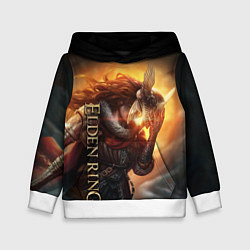 Толстовка-худи детская ELDEN RING - ЕЛДЕН РИНГ ВАЛЬКИРИЯ, цвет: 3D-белый