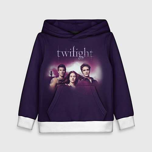 Детская толстовка Персонажи Twilight / 3D-Белый – фото 1