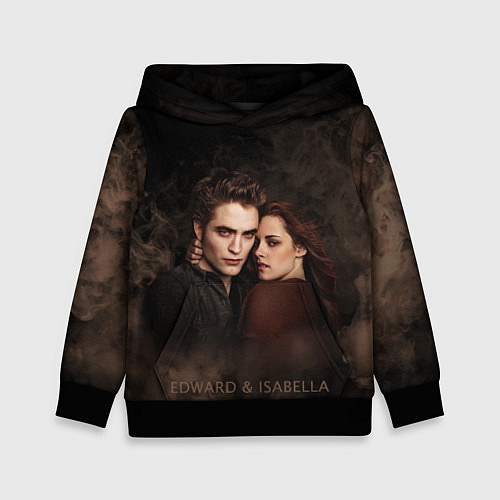 Детская толстовка Эдвард & Белла / 3D-Черный – фото 1
