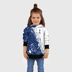 Толстовка-худи детская Тоттенхэм Хотспур брызги, цвет: 3D-черный — фото 2