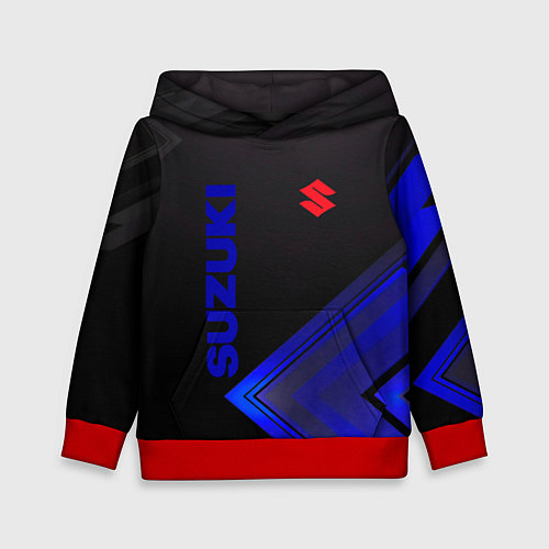 Детская толстовка SUZUKI СУЗУКИ / 3D-Красный – фото 1